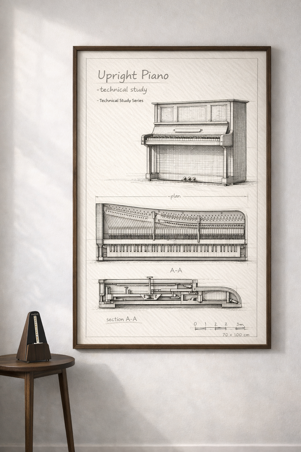 Upright Piano – Technical Study