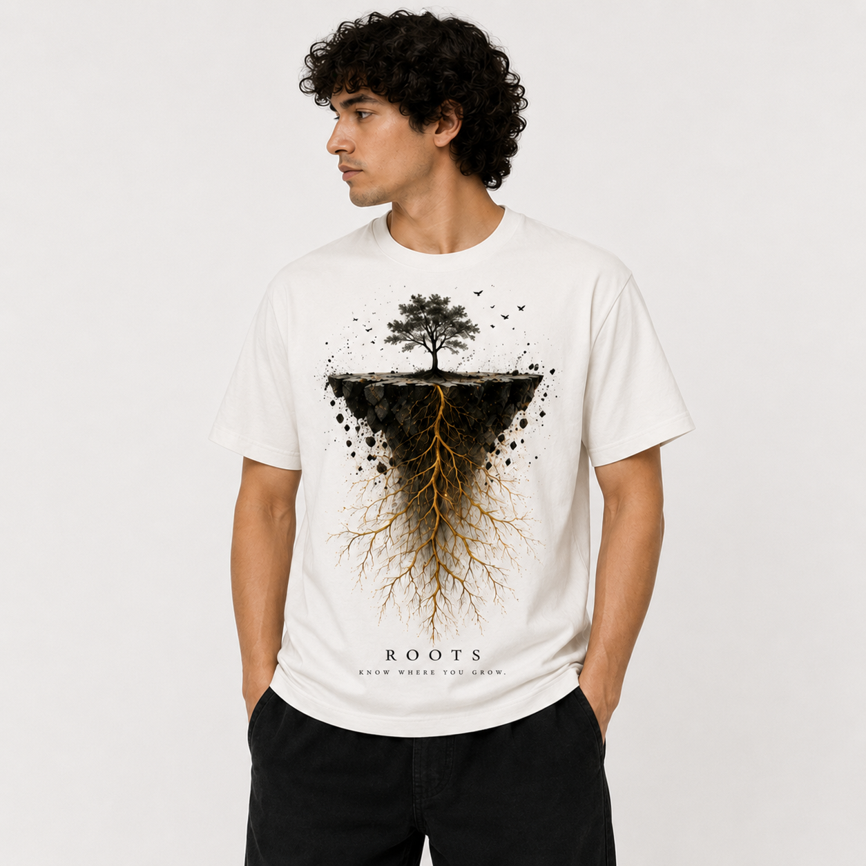 ROOTS tasarım tişört – StudioMazart